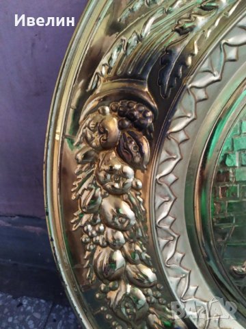 барокова чиния за декорация, снимка 4 - Антикварни и старинни предмети - 29918752