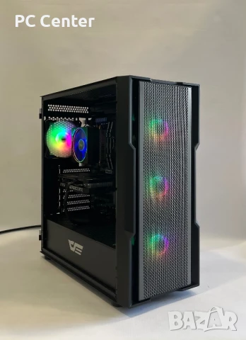 Геймърски компютър AMD Ryzen 5 5600, RTX 4060 Ti 8GB, 16GB ram, снимка 1