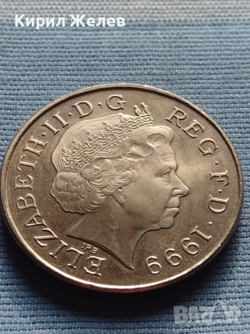 Възпоменателна монета 5 паунда 1999г. Даяна принцеса на Уелс 40420, снимка 5 - Нумизматика и бонистика - 42711955