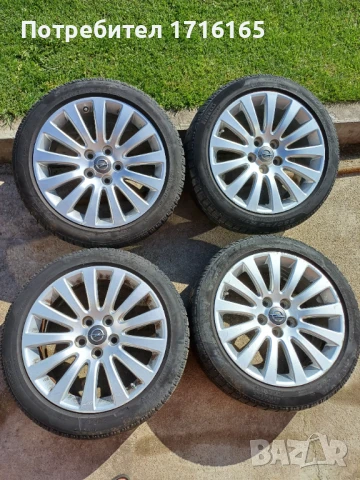 OPEL 18 ОРИГИНАЛНИ АЛУМИНИЕВИ ДЖАНТИ С ГУМИ 