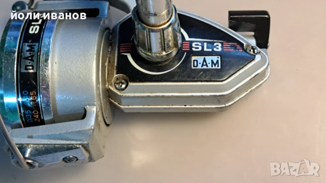 DAM SL3-риболовна макара,ретро