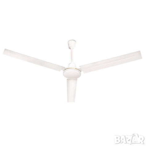 Метален таванен вентилатор Muhler MCD-54056 – 142 см (56"), 60W, с регулатор на стена, снимка 4 - Други стоки за дома - 52100136