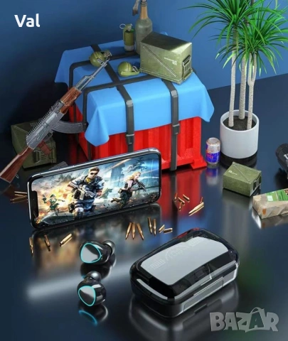 Безжични bluetooth слушалки с LED цифров дисплей, снимка 16 - Bluetooth слушалки - 53014486