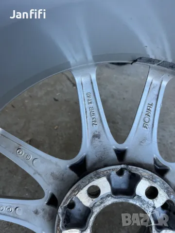17 цолови алумниеви джанти за Мерцедес B класа, снимка 3 - Гуми и джанти - 48122383