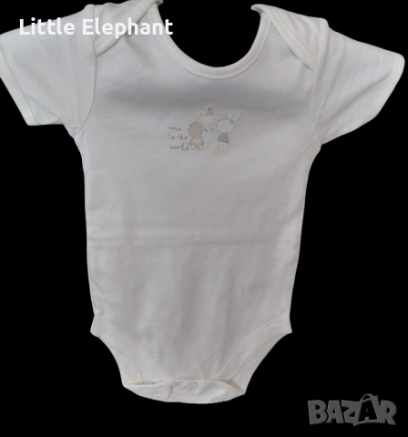 Боди с къс ръкав за 12-18 мес мом,"New to the world",Англия/ново