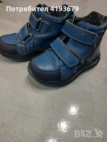 Детски ботушки естествена кожа Ponki 27 номер , снимка 2 - Детски боти и ботуши - 52343895