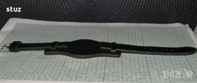 Кожени каишки за мъжки часовници, с подложка, снимка 2 - Каишки за часовници - 30205386