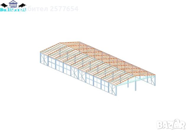 Хале,Халета,Склад,Складове,Магазин,Магазини-1000м², снимка 2 - Строителни материали - 44196072