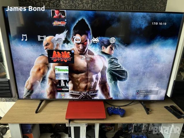 Хакнат PlayStation 3 Super Slim 1TB / 50 Игри / 2 Джойстика / Обслужен , снимка 8 - PlayStation конзоли - 56118271