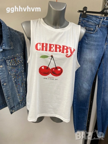 Порник с черешки, снимка 2 - Тениски - 54343053