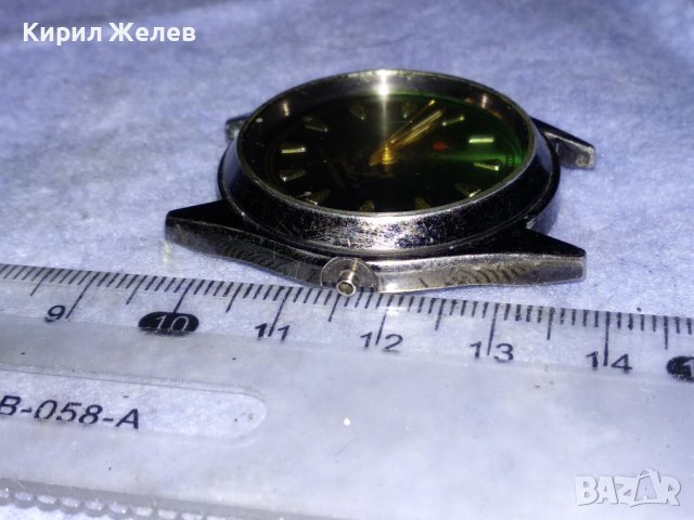 OREINTEX Crystal WOTER RESISTANT Стар КОЛЕКЦИОНЕРСКИ Мех МЪЖКИ ЧАСОВНИК 36570, снимка 5 - Антикварни и старинни предмети - 39893464