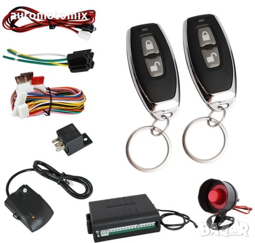 АЛАРМА С ДИСТАНЦИОННО 2бр.,АВТО АЛАРМА - 2195