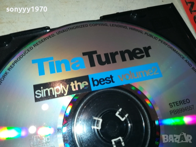 TINA TURNER CD 2409251205, снимка 6 - CD дискове - 51818694
