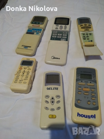 Продавам дистанционни за климатици , снимка 2 - Друга електроника - 52539007