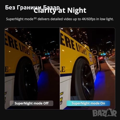 Нова Action камера 4K DJI Osmo Action 6, водоустойчива, 50GB, 4ч батерия, снимка 7 - Камери - 52630360