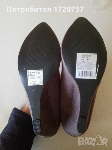 Дамски обувки в кафяв цвят 41, снимка 5 - Дамски обувки на ток - 31694869