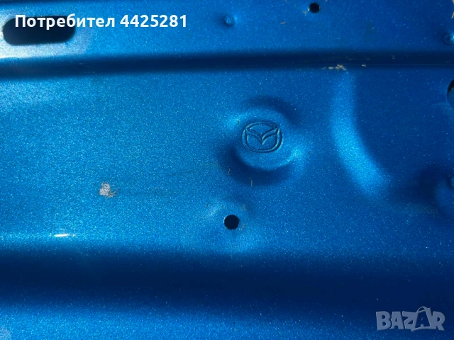 преден капак Mazda 2  алуминиев 2014-2022 г. #007S., снимка 5 - Части - 54319758