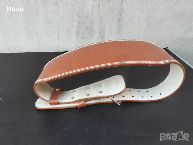 Кожен колан за вдигане на тежести , снимка 3 - Фитнес уреди - 52459558