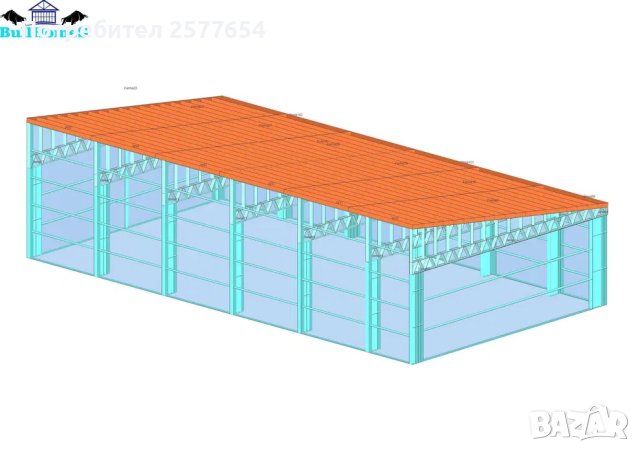 ЛИЗИНГ - Халета, Хале, Магазини, Магазин, Складове 153м2, снимка 2 - Строителни материали - 44144367