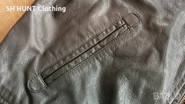 Jack & Jones Original Leaher Jacket размер L / XL мъжко естествена кожа 2-27, снимка 5 - Якета - 52691250