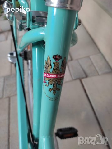 Продавам колела внос от Германия  оригинален Италиански велосипед BIANCHI VENEZIA 28 цола SHIMANO NE, снимка 10 - Велосипеди - 37510050