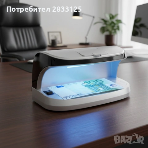Детектор за фалшиви банкноти – преносим UV детектор с магнитен сензор и вградена батерия, снимка 5 - Друга електроника - 53889745