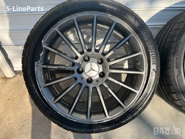 Джанти AMG СПОРТ ПАКЕТ 19 цола 9.5 J 9,5 x 19 ET43  8,5 J x 19 ET 43 A2214012202 A2214012302, снимка 2 - Гуми и джанти - 39581859