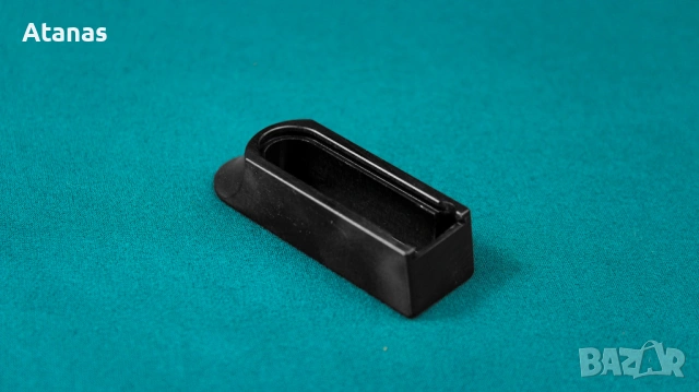 Дъно / Тапа / Пета за пълнител на TT-33 - черно + 1 патрон, снимка 2 - Оборудване и аксесоари за оръжия - 54101541