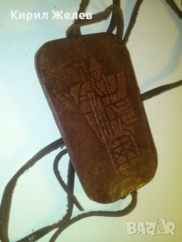 СЛЪНЧЕВ БРЯГ КОЛИБИ КОЖЕН МЕДАЛЬОН СУВЕНИР 7576, снимка 4 - Колекции - 29744596