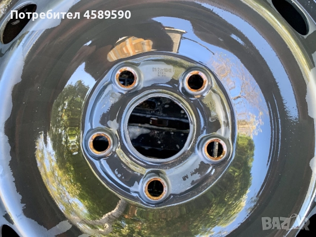 4бр.Оригинални железни джанти 16цола ET50 5x112 за Vw,Audi,Seat,Skoda, снимка 12 - Гуми и джанти - 51809977
