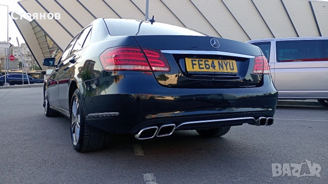 Задна броня с дифузьори за Mercedes W212 Facelift , снимка 2 - Части - 53054433