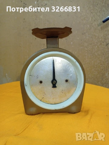 ретро кухненско кантарче - СССР , снимка 2 - Антикварни и старинни предмети - 50592957