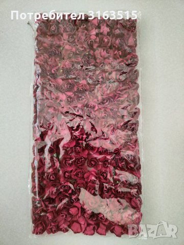 Хартиени розички, снимка 3 - Изкуствени цветя - 33945285