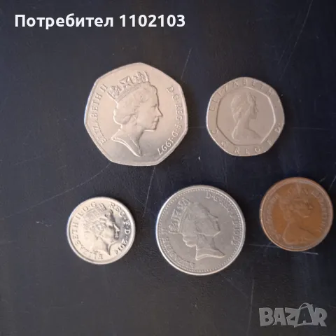 Монети Англия 2, снимка 2 - Нумизматика и бонистика - 50068986