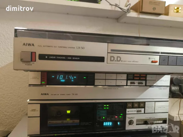 Aiwa, снимка 2 - Ресийвъри, усилватели, смесителни пултове - 49418117