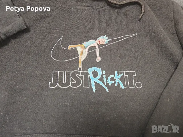 Суичър Just rick it, снимка 2 - Детски анцузи и суичери - 49689380