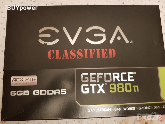 Evga 980ti Classified 