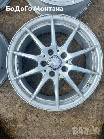 Алуминиеви джанти Мерцедес/Mercedes 6Jx17 B/C/E класа, снимка 5 - Гуми и джанти - 54088342