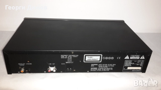 СД плеър DENON DCD-725, снимка 7 - Декове - 52320235