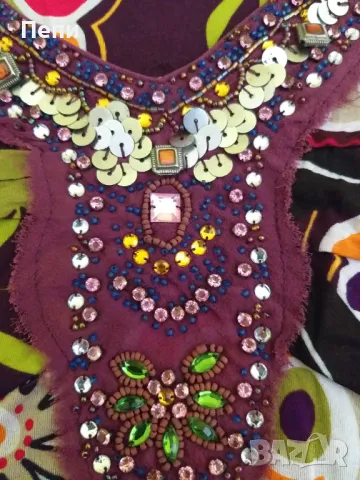 Блуза в етно стил, снимка 3 - Корсети, бюстиета, топове - 49824293