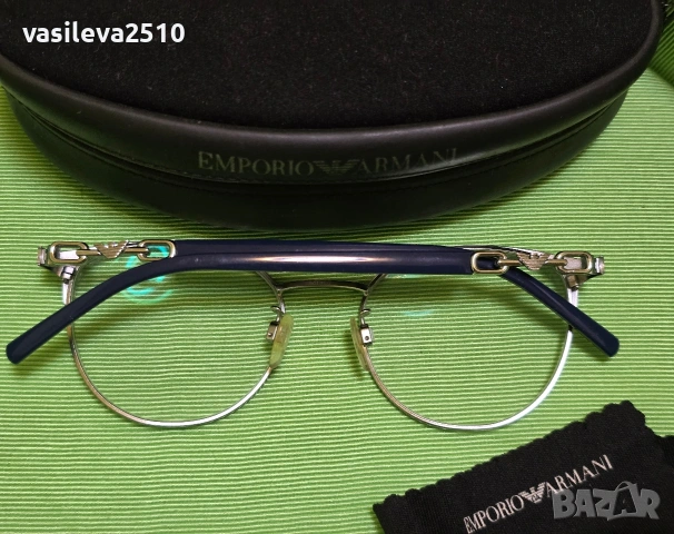 Emporio Armani оригинални дамски диоптрични 3, снимка 8 - Слънчеви и диоптрични очила - 53892640