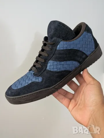 кецове Bottega Veneta Intrecciato луксозни бутикови обувки/ маратонки номер 45