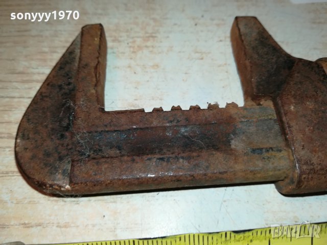 СТАР РАЗДВИЖЕН КЛЮЧ ВНОС ГЕРМАНИЯ 1410212003, снимка 7 - Антикварни и старинни предмети - 34466470