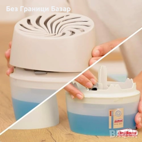 Нов Влагоабсорбатор против конденз и влага UniBond Aero 360 с таблетка 450 г, снимка 7 - Други стоки за дома - 54223071