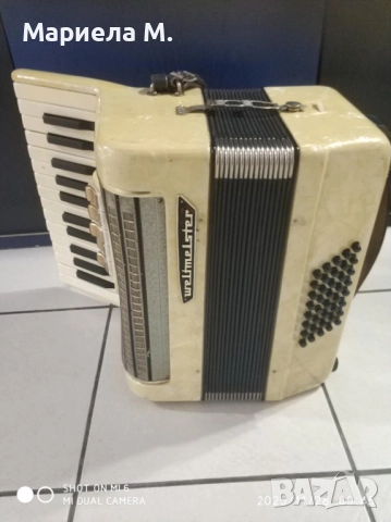 Акордеон Weltmeister, 40 баса