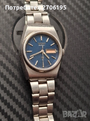 Кварцов дамски часовник Сейко (Seiko)- 26 мм, снимка 4 - Дамски - 53305206