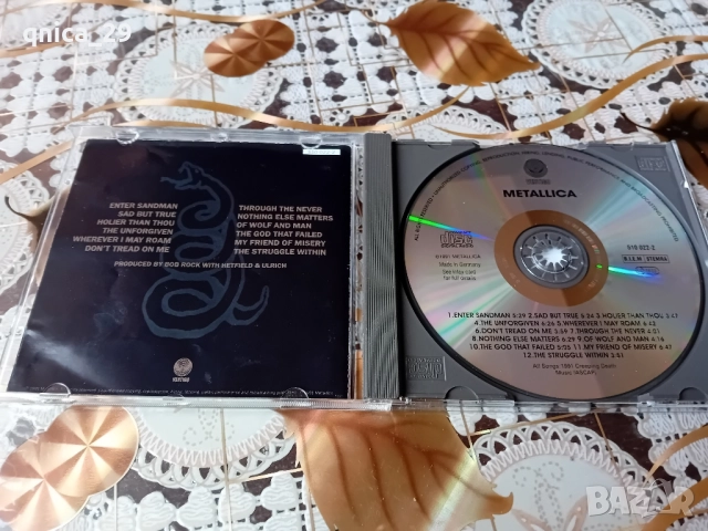 Metallica - Black Album, снимка 2 - CD дискове - 52098931