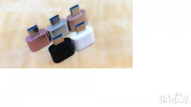 Адаптер 2 в 1 OTG USB 2.0 към Type-C конвертор Android система, снимка 4 - Селфи стикове, аксесоари - 23741970