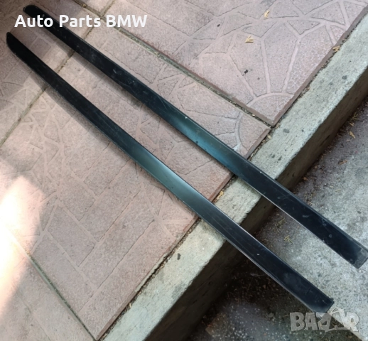 Лайсни предно стъкло BMW E60 E61 Лайсни предни колонки стъкло БМВ Е60 Е61, снимка 2 - Части - 52081551