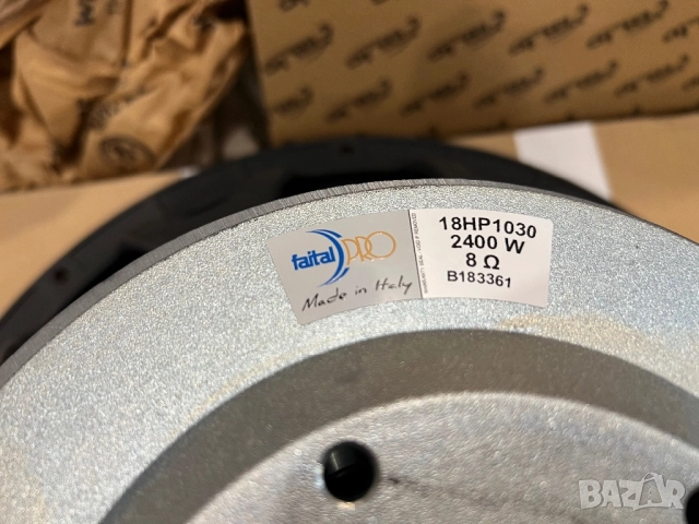 FaitalPRO 18HP1030  2400w, снимка 3 - Тонколони - 52482747